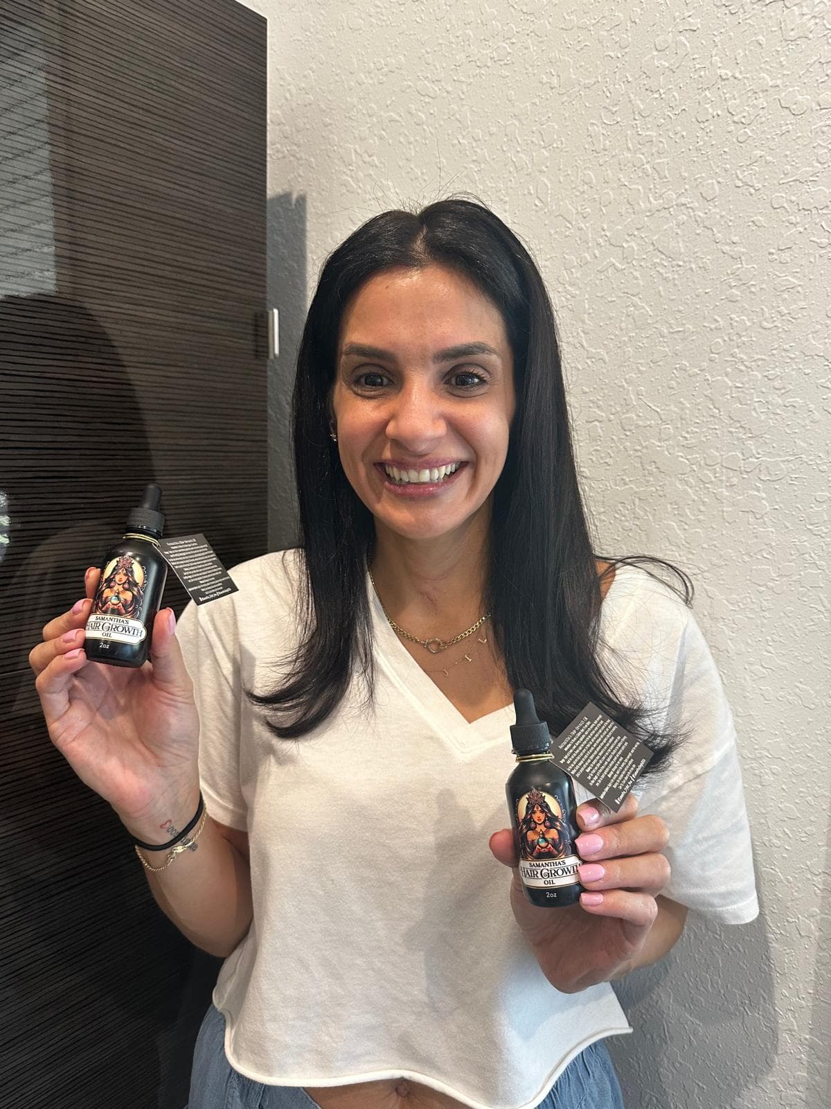 Milca J.'s hair transformation